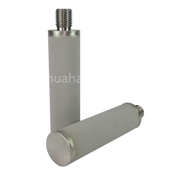 Elemento filtrante de polvo sinterizado 55x235