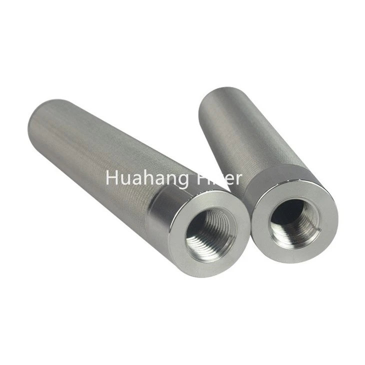 Huahang SS316 Sintered Metal Mesh Filter Element